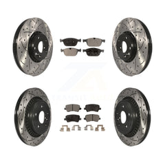 Transit Auto KDF-100353 Disc Brake Kit for 2010-2015 Volvo XC60 - Front and Rear