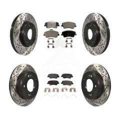 Transit Auto KDF-100365 Disc Brake Kit for 2017-2020 Hyundai Elantra - Front and Rear