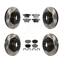 Transit Auto KDF-100366 Disc Brake Kit for 2012 BMW X3 - Front and Rear