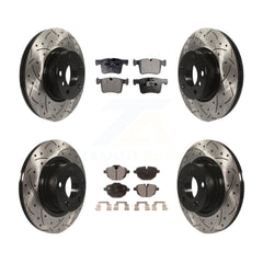 Transit Auto KDF-100367 Disc Brake Kit for 2011-2018 BMW X4, BMW X3 - Front and Rear