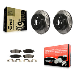Transit Auto KDF-100416 Disc Brake Kit for 2014-2020 Chevrolet Suburban, Chevrolet Silverado 1500 and More - Rear