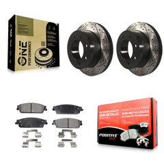 Transit Auto KDF-100427 Disc Brake Kit for 2011 Chevrolet Silverado 1500 - Rear