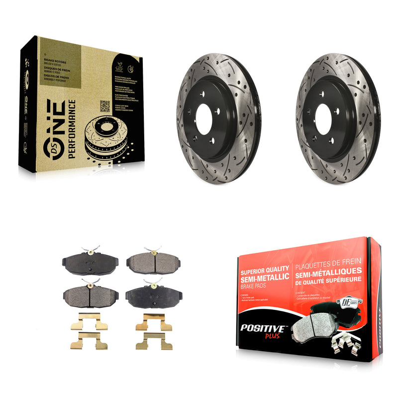 Transit Auto KDF-100433 Disc Brake Kit for 2005-2011 Ford Mustang - Rear