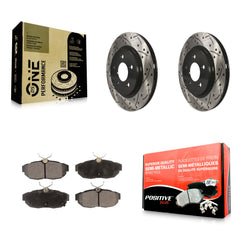 Transit Auto KDF-100434 Disc Brake Kit for 2011-2014 Ford Mustang - Rear