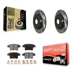 Transit Auto KDF-100442 Disc Brake Kit for 2005-2009 Ford Taurus, Ford Taurus X and More - Rear