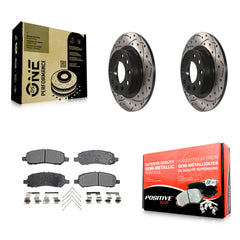 Transit Auto KDF-100471 Disc Brake Kit for 2013-2016 Dodge Dart - Rear