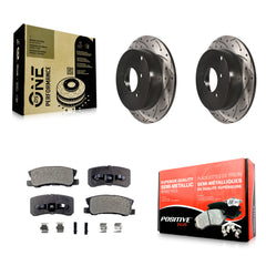 Transit Auto KDF-100496 Disc Brake Kit for 2007-2015 Mitsubishi Outlander, Mitsubishi Lancer - Rear