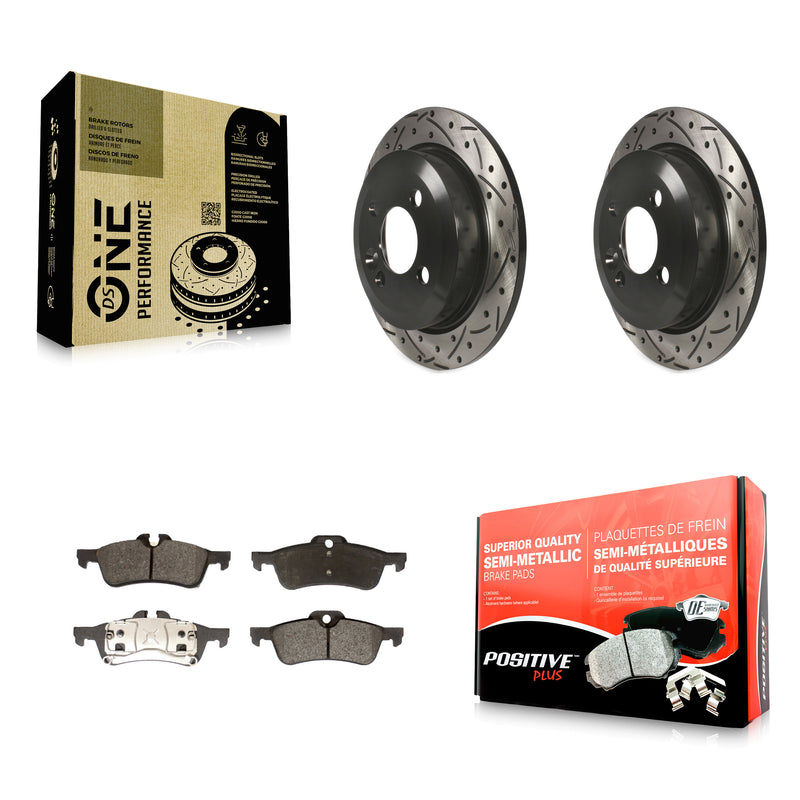 Transit Auto KDF-100497 Disc Brake Kit for 2006-2008 Mini Cooper - Rear