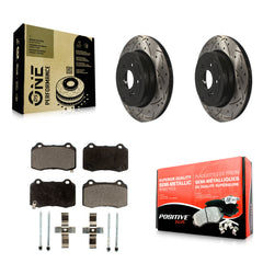 Transit Auto KDF-100506 Disc Brake Kit for 2010-2016 Hyundai Genesis Coupe - Rear