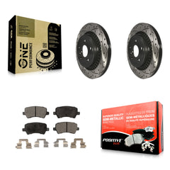 Transit Auto KDF-100508 Disc Brake Kit for 2010-2017 Volvo XC60 - Rear