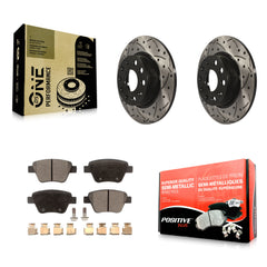 Transit Auto KDF-100512 Disc Brake Kit for 2009-2019 Volkswagen GTI, Volkswagen Beetle and More - Rear