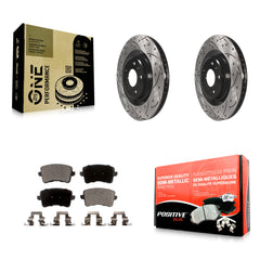 Transit Auto KDF-100517 Disc Brake Kit for 2011-2017 Audi Q5, Audi SQ5 and More - Rear