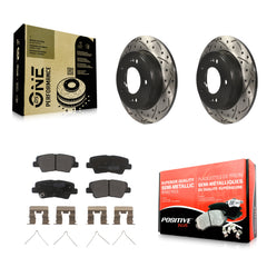 Transit Auto KDF-100525 Disc Brake Kit for 2016-2023 Kia Forte, Hyundai Kona and More - Rear