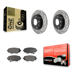 Transit Auto KDF-100539 Disc Brake Kit for 2014-2018 Mazda 3, Mazda 3 Sport - Rear