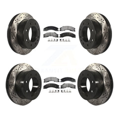 Transit Auto KDF-100547 Disc Brake Kit for 2011-2019 Chevrolet Suburban 3500 HD, Chevrolet Silverado 2500 HD and More - Front and Rear
