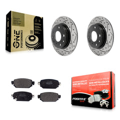 Transit Auto KDF-100562 Disc Brake Kit for 2017-2022 Mazda CX-3, Mazda 3, Mazda 3 Sport - Rear
