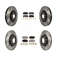 Transit Auto KDF-100570 Disc Brake Kit for 2015-2017 Chrysler 200 - Front and Rear