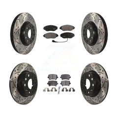 Transit Auto KDF-100574 Disc Brake Kit for 2015 Volkswagen GTI - Front and Rear
