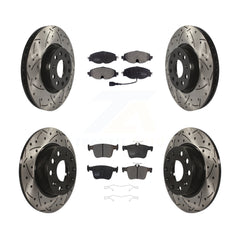 Transit Auto KDF-100575 Disc Brake Kit for 2015-2023 Volkswagen Taos, Audi A3 and More - Front and Rear