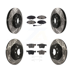 Transit Auto KDF-100578 Disc Brake Kit for 2015-2023 Volkswagen Taos, Audi A3 and More - Front and Rear