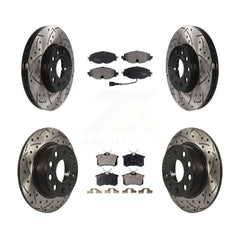 Transit Auto KDF-100581 Disc Brake Kit for 2015 Volkswagen Golf SportWagen - Front and Rear