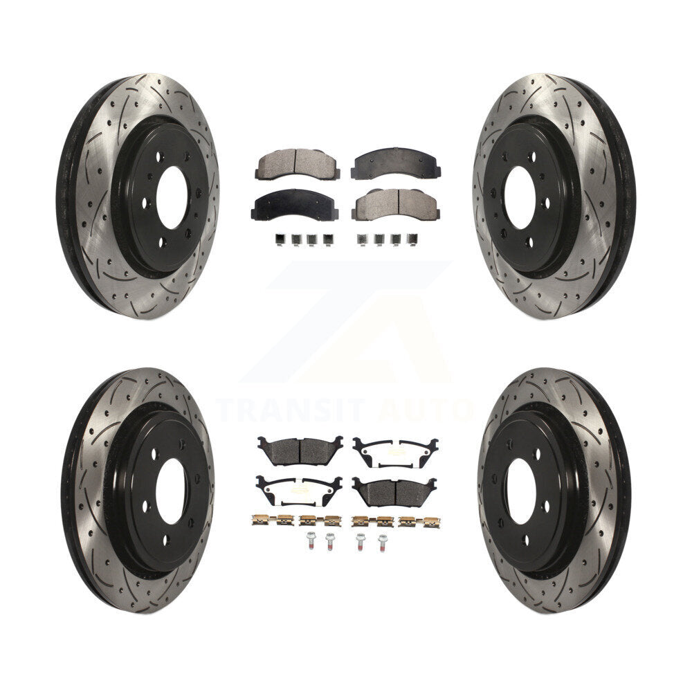 Transit Auto KDF-100603 Disc Brake Kit for 2015-2017 Ford F-150 - Front and Rear