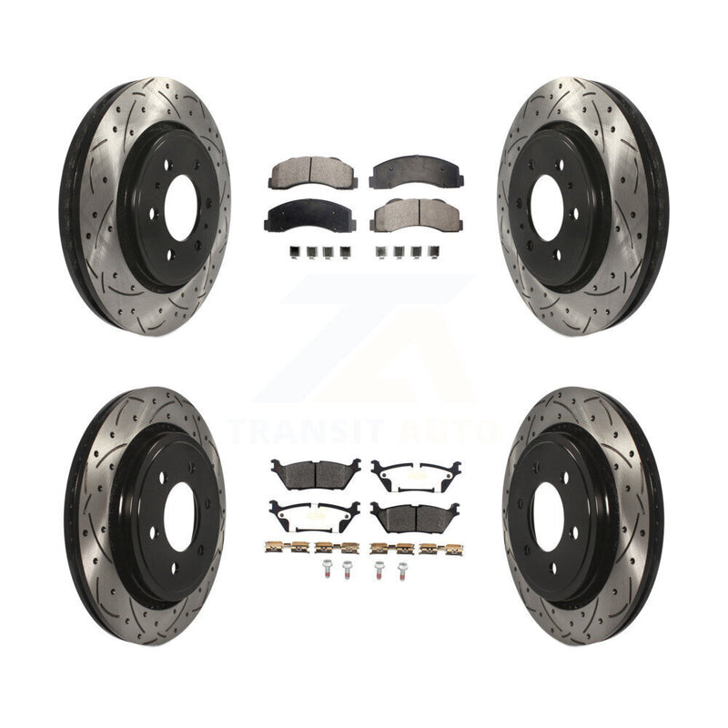 Transit Auto KDF-100603 Disc Brake Kit for 2015-2017 Ford F-150 - Front and Rear