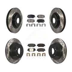 Transit Auto KDF-100604 Disc Brake Kit for 2014-2015 Kia Sorento - Front and Rear
