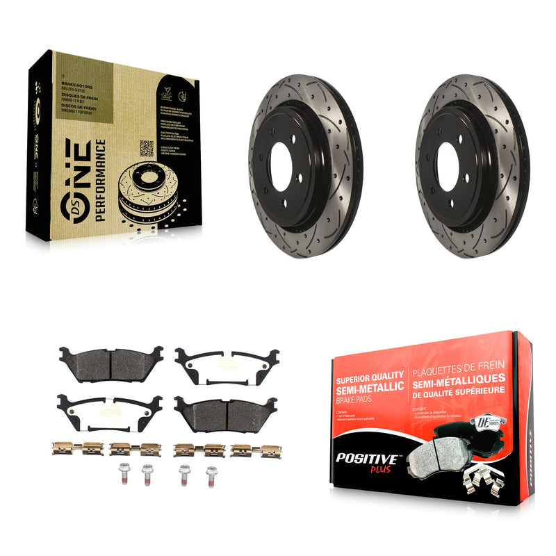 Transit Auto KDF-100605 Disc Brake Kit for 2015-2017 Ford F-150 - Rear
