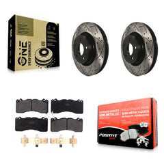 Transit Auto KDF-100617 Disc Brake Kit for 2015 Ford Mustang - Front