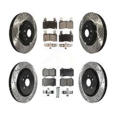 Transit Auto KDF-100643 Disc Brake Kit for 2010-2015 Chevrolet Camaro - Front and Rear