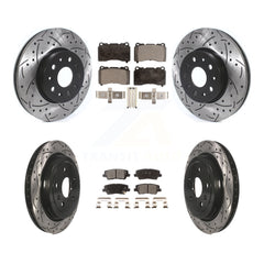 Transit Auto KDF-100647 Disc Brake Kit for 2015-2016 Cadillac CTS - Front and Rear