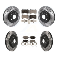 Transit Auto KDF-100648 Disc Brake Kit for 2016-2022 Chevrolet Camaro, Cadillac CT6 - Front and Rear