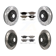 Transit Auto KDF-100655 Disc Brake Kit for 2015-2019 Lincoln MKC - Front and Rear