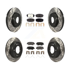 Transit Auto KDF-100661 Disc Brake Kit for 2017-2023 Kia Forte, Hyundai Kona and More - Front and Rear