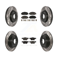 Transit Auto KDF-100664 Disc Brake Kit for 2018-2024 Honda Accord - Front and Rear