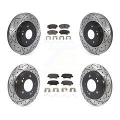 Transit Auto KDF-100673 Disc Brake Kit for 2017-2020 Hyundai Elantra - Front and Rear