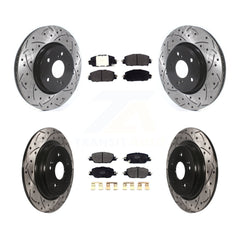 Transit Auto KDF-100684 Disc Brake Kit for 2017-2023 Honda CR-V - Front and Rear