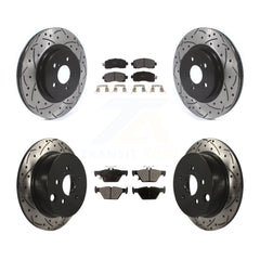 Transit Auto KDF-100688 Disc Brake Kit for 2019-2020 Subaru Crosstrek - Front and Rear