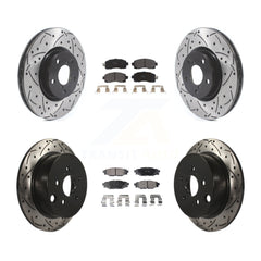 Transit Auto KDF-100689 Disc Brake Kit for 2017-2023 Subaru Impreza - Front and Rear