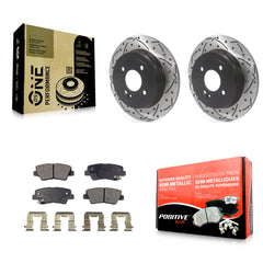Transit Auto KDF-100702 Disc Brake Kit for 2011 Hyundai Accent - Rear