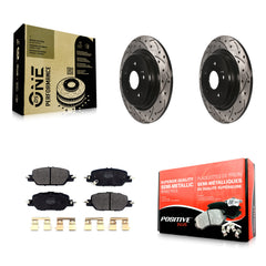Transit Auto KDF-100707 Disc Brake Kit for 2017-2024 Honda CR-V - Rear