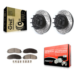 Transit Auto KDF-100713 Disc Brake Kit for 2013-2023 Ford F-250 Super Duty, Ford F-350 Super Duty - Front