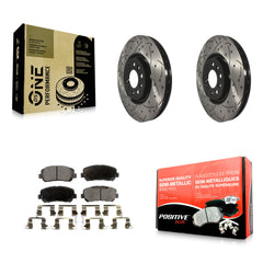 Transit Auto KDF-100717 Disc Brake Kit for 2014-2017 Jeep Cherokee - Front