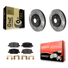 Transit Auto KDF-100736 Disc Brake Kit for 2018-2022 Chevrolet Trax, Buick Encore - Front