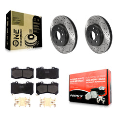 Transit Auto KDF-100738 Disc Brake Kit for 2015-2020 Chevrolet Colorado, GMC Canyon - Front