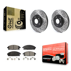 Transit Auto KDF-100746 Disc Brake Kit for 2003-2006 Acura MDX - Front