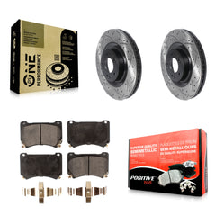Transit Auto KDF-100766 Disc Brake Kit for 2011-2014 Hyundai Genesis, Hyundai Equus - Front