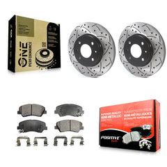 Transit Auto KDF-100777 Disc Brake Kit for 2012-2018 Kia Rio, Hyundai Accent - Front