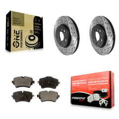 Transit Auto KDF-100780 Disc Brake Kit for 2015-2021 Mini Cooper, Mini Cooper Clubman - Front